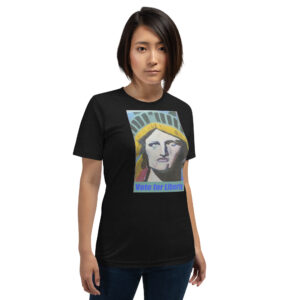 Liberty Front Dark Unisex t-shirt