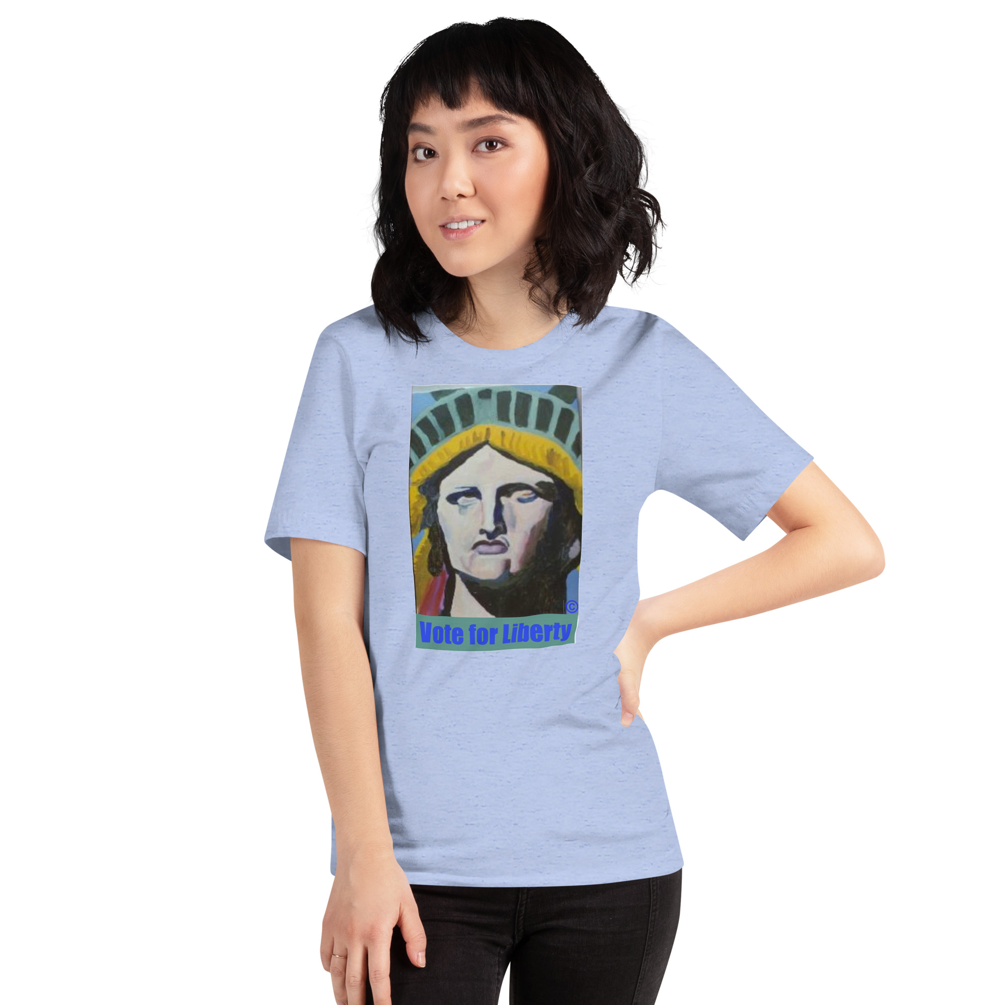 Liberty Front Unisex t-shirt - Image 2