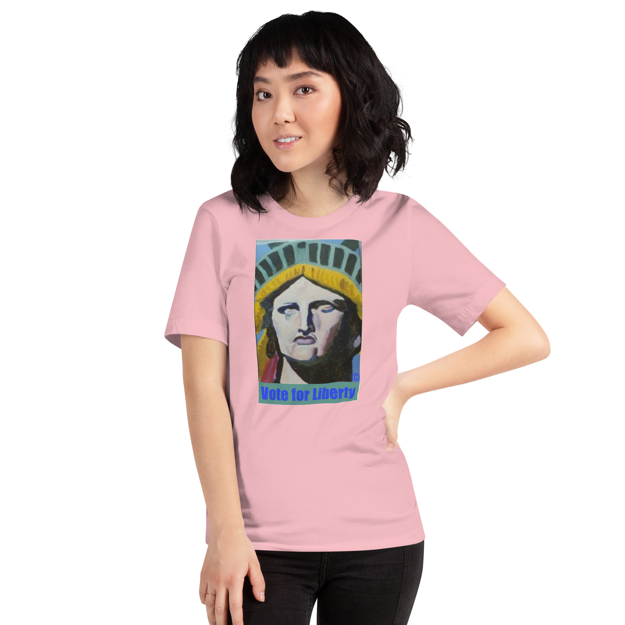 Liberty Front Unisex t-shirt - Image 3