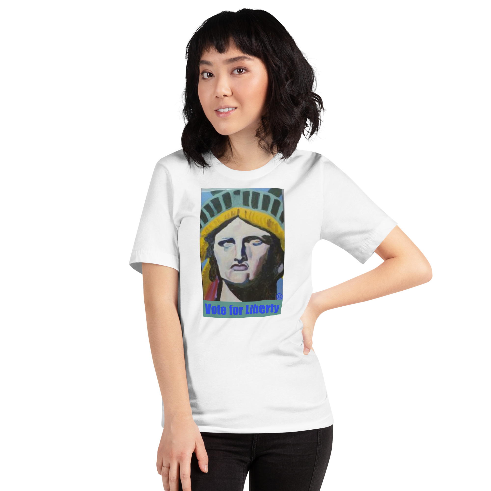 Liberty Front Unisex t-shirt - Image 5